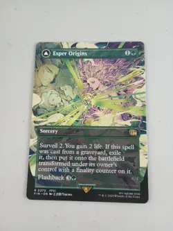 MTG Final Fantasy Esper Origins Borderless #370 Magic NM - Image 1