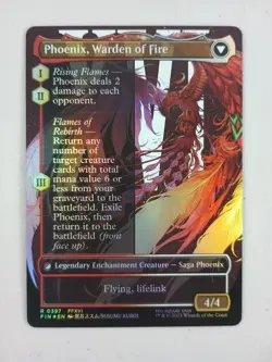 Magic The Gathering Joshua, Phoenix’s Dominant #0397 Borderless Foil FIN NM MTG - Image 2