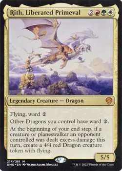 Rith, Liberated Primeval DMU NM MTG Magic Card - Image 1