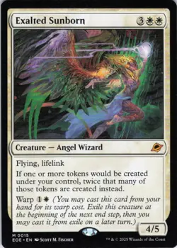 MTG Exalted Sunborn (15) | NM | Edge of Eternities {EOE} - Image 1