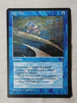 NM High Tide (Tucker) Fallen Empires Mtg Magic the Gathering - Image 1