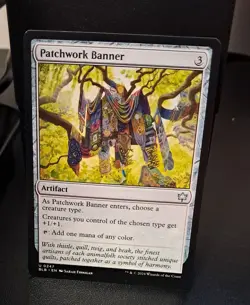 Magic The Gathering - MTG - NM - Patchwork Banner - Bloomburrow - Image 1