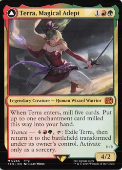 Terra, Magical Adept, #245, FIN, Regular - Image 1