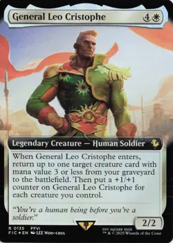 General Leo Cristophe (Extended Art), #135, FIC, Foil - Image 1