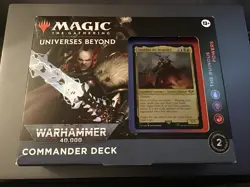 MTG x Warhammer 40K Sealed Commander Deck The Ruinous Powers - Image 1