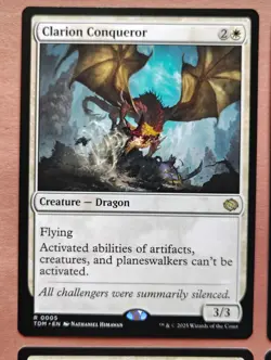 4x Clarion Conqueror **NEAR MINT** **UNPLAYED** MTG - Image 2