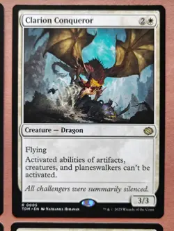 4x Clarion Conqueror **NEAR MINT** **UNPLAYED** MTG - Image 3