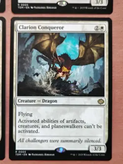 4x Clarion Conqueror **NEAR MINT** **UNPLAYED** MTG - Image 4