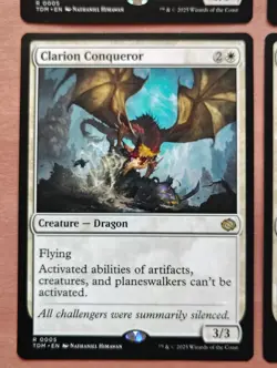 4x Clarion Conqueror **NEAR MINT** **UNPLAYED** MTG - Image 5