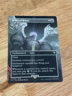 Brilliant Wings Borderless Non-Foil (FIC 0454) MTG Final Fantasy - Image 1