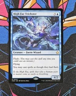 High Fae Trickster NM Regular MTG Foundations FDN Unplayed Magic The Gathering - Image 1