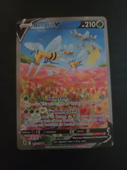 Pokemon TCG Beedrill V Alternate Art 161/189 Astral Radiance NM - Image 1