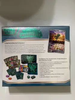 Pokemon TCG Scarlet & Violet Twilight Masquerade Elite Trainer Box ETB Sealed - Image 2