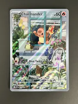 Charmander 044/SVP Pokemon Card Scarlet & Violet Promo Illustration Rare Holo - Image 1