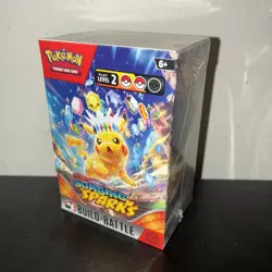 Pokemon Scarlet and Violet Surging Sparks Build and Battle Box [SV08] NEW SEALED - Image 2