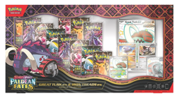 Pokemon TCG Great Tusk Iron Threads Ex Premium Collection - Image 1