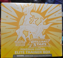 POKEMON TCG BRILLIANT STARS POKEMON CENTER EXCLUSIVE ELITE TRAINER BOX ETB - Image 3