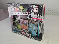 Pokemon TCG SV10.5 Black Bolt & White Flare Unova Poster Collection Box Sealed - Image 2