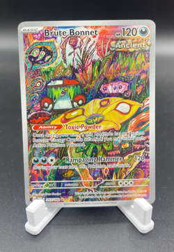 Pokemon Brute Bonnet Illustration Rare 207/182 PAR Paradox Rift NM - Image 1