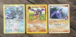 Pokemon TCG Aerodactyl Fossil Card 16/62 Unlimited Rare - LP/MP Condition! - Image 1