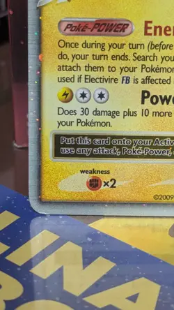 Pokemon TCG 2009 Electivire FB Lv.X 144/147 Supreme Victors Holo - Image 4