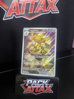 Pokemon TCG Mega Evolution Alakazam 009 Black Star Promo Illustration Rare - Image 1