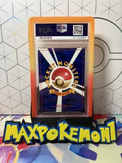 Pokemon 1998 Japanese Gym Leaders Rocket's Moltres Holo PSA 10 Gem Mint W Guard - Image 2
