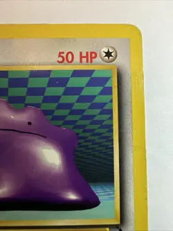 Ditto 18/62 Fossil Rare Pokemon TCG LP/NM Wotc Non Holo - Image 2