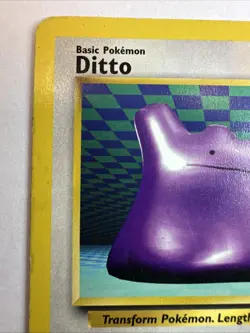 Ditto 18/62 Fossil Rare Pokemon TCG LP/NM Wotc Non Holo - Image 3