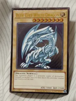 Blue Eyes White Dragon OP28-EN001 OTS Ultimate Rare Yu-Gi-Oh English - Image 1