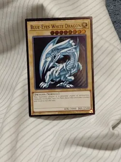 Blue Eyes White Dragon OP28-EN001 OTS Ultimate Rare Yu-Gi-Oh English - Image 2