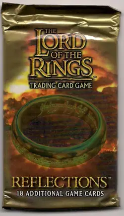 LOTR TCG Reflections Complete Foil Set all 52 cards Mint to LP condition - Image 1