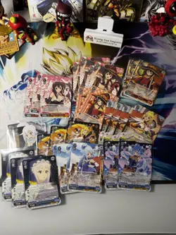 Konosuba 2 English 150+ Card Lot Weiss Schwarz CC / CR / R / RR Re Edit - Image 2