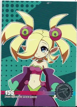 Shantae and the Seven Sirens #155 Silver Limited Run Card New No Crease or Tears - Image 1
