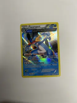 Swampert Reverse Holo 36/100-XY Primal Clash- Holo Rare Pokemon Card LP - Image 1