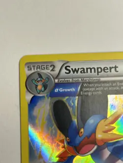 Swampert Reverse Holo 36/100-XY Primal Clash- Holo Rare Pokemon Card LP - Image 2
