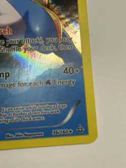 Swampert Reverse Holo 36/100-XY Primal Clash- Holo Rare Pokemon Card LP - Image 4