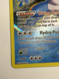 Swampert Reverse Holo 36/100-XY Primal Clash- Holo Rare Pokemon Card LP - Image 5