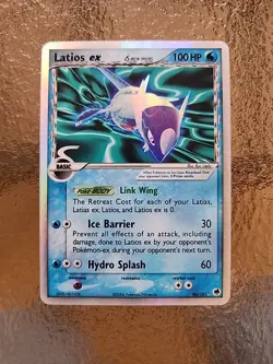 Pokemon TCG Latios EX Dragon Frontiers Holo Rare Card 96/101 Delta Species EX NM - Image 1