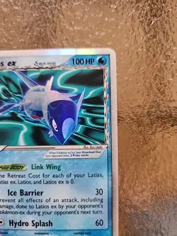 Pokemon TCG Latios EX Dragon Frontiers Holo Rare Card 96/101 Delta Species EX NM - Image 4