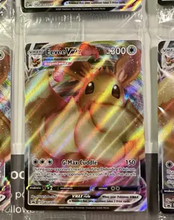 Eevee VMAX SWSH087 SWSH: Sword & Shield Promo Cards Holo 6 Card Lot - Image 3