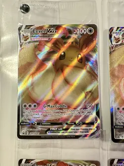 Eevee VMAX SWSH087 SWSH: Sword & Shield Promo Cards Holo 6 Card Lot - Image 5