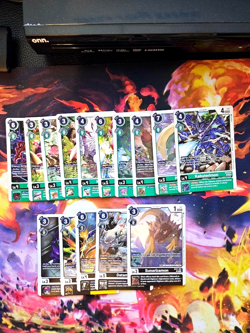 2025 Digimon TCG Card Game Bulk Lot #55 Mix Cards Bandai Common Uncommon Rare - Image 3