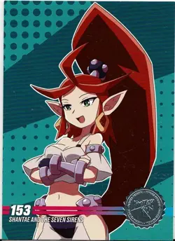 Shantae and the Seven Sirens #153 Silver Limited Run Card New No Crease or Tears - Image 1