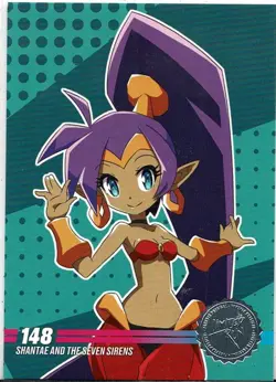 Shantae and the Seven Sirens #148 Silver Limited Run Card New No Crease or Tears - Image 1