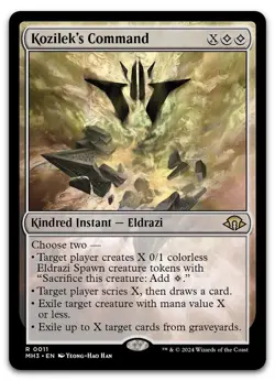 Kozilek's Command #11 (NM) Modern Horizons 3 MH3 Magic MTG pack fresh - Image 1