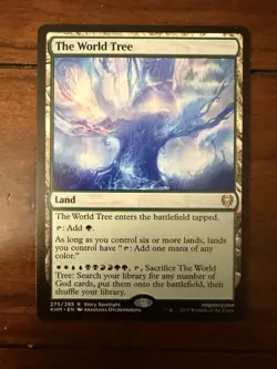Magic The Gathering The World Tree Kaldheim Regular - Image 1