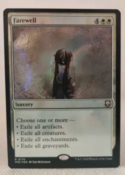 MTG Farewell [Modern Horizons 3 Commander] Near Mint Magic FOIL - Image 1