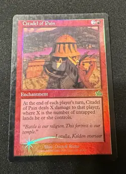 Citadel of Pain Prophecy Foil MTG - Image 2