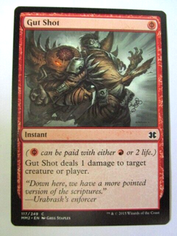 MTG Gut Shot Modern Masters 2015 Light Play!! - Image 1